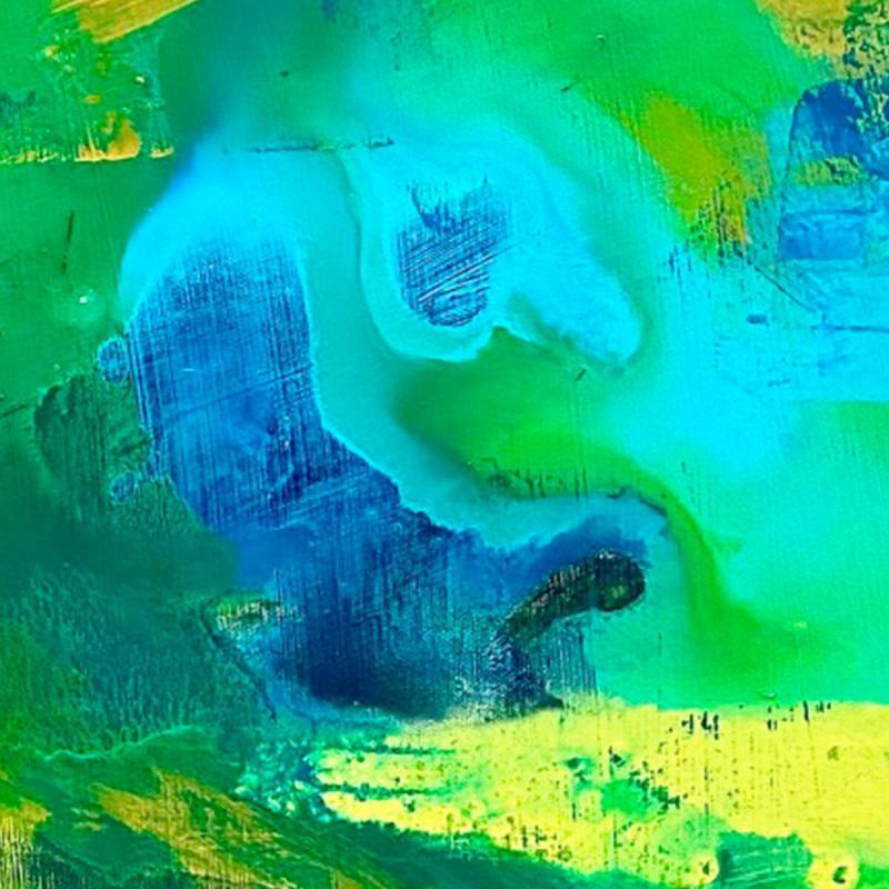 abstrakte malerei acrylfarbe spiegelungen detail02